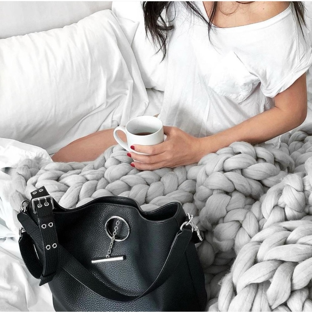 Henri Bendel Black Shoulder Bag